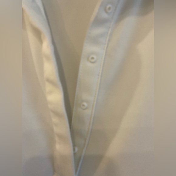 SOLD #120 NWOT Nike Golf Sport Dri-Fit Women’s Long Sleeve White Polo - Picture 4 of 8